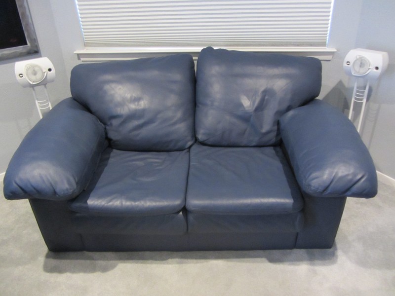 Dallas Leather Furniture Restoration, Blue Leather Sofas Dallas Tx